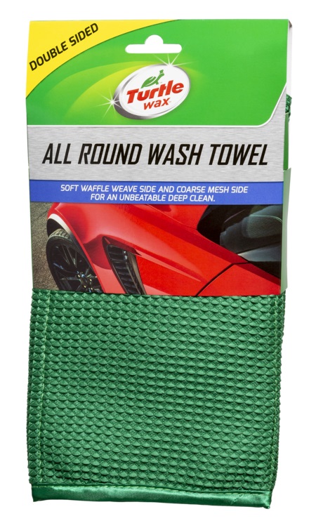 All round wash towel